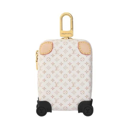 LOUIS VUITTON Horizon Monogram Coated Canvas Earphone Case Women's Ecru