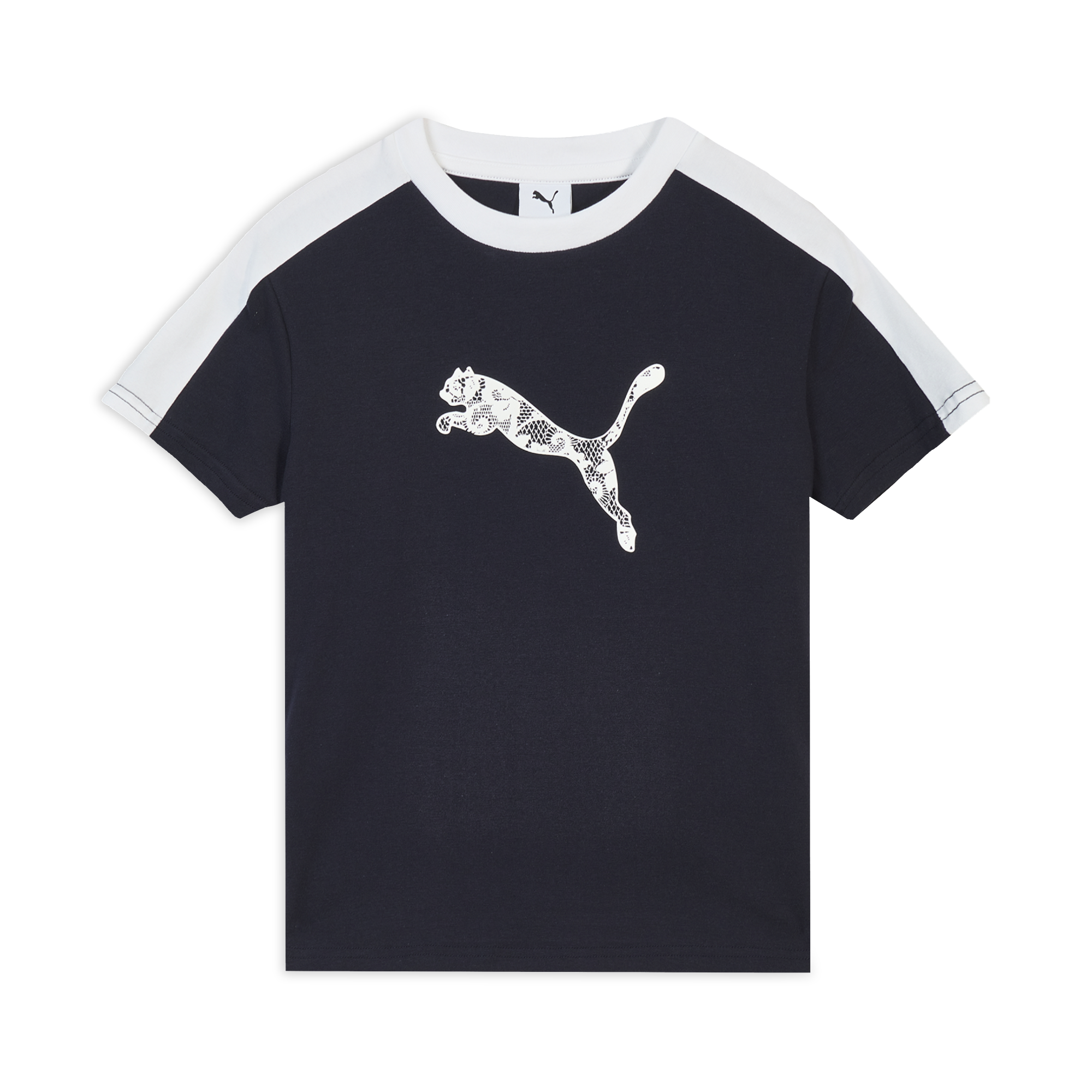 Женская футболка PUMA PUMA LACE SS T7 T (черная)
