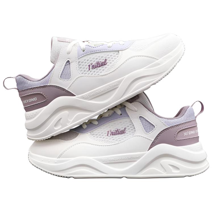 361° Low top Casual Running Shoes Women’s White Purple