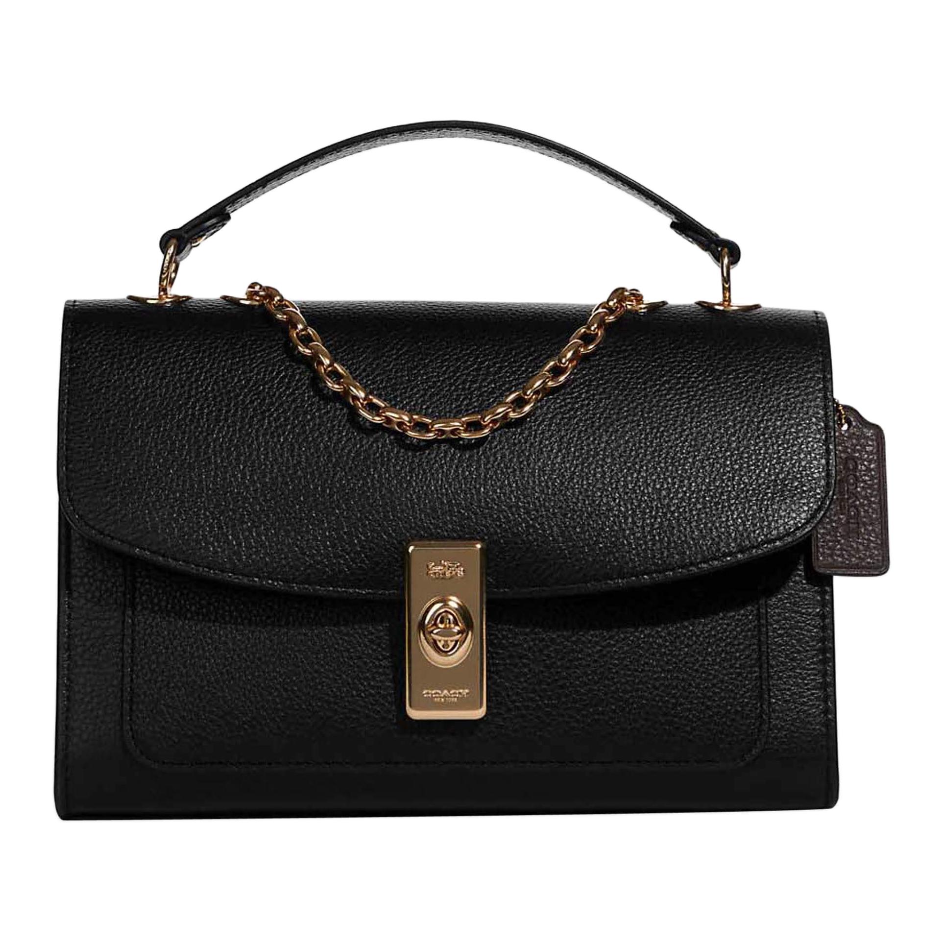 Женская сумка COACH Lane 26 (черная)