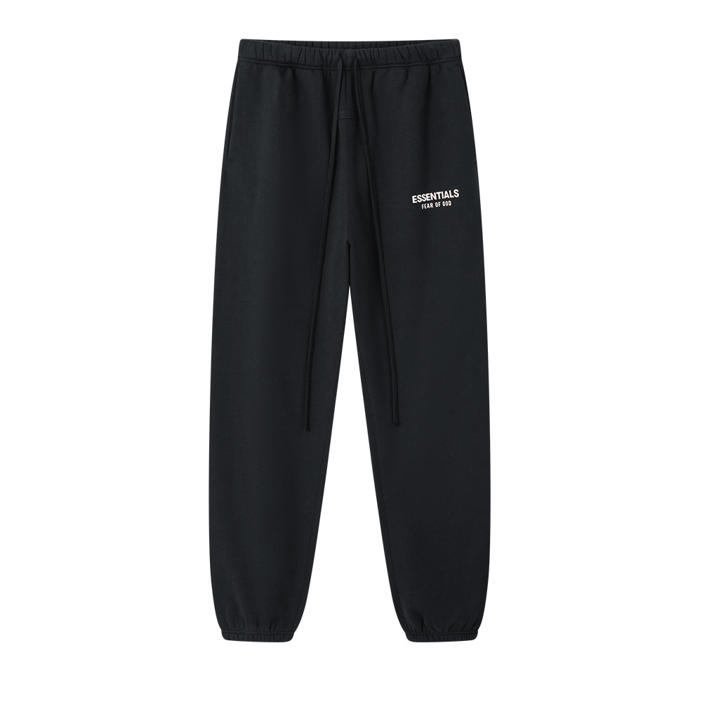 Штаны Fear Fear of God Essentials SS26 CLASSIC SWEATPANT VINTAGE BLACK (винтажный черный)