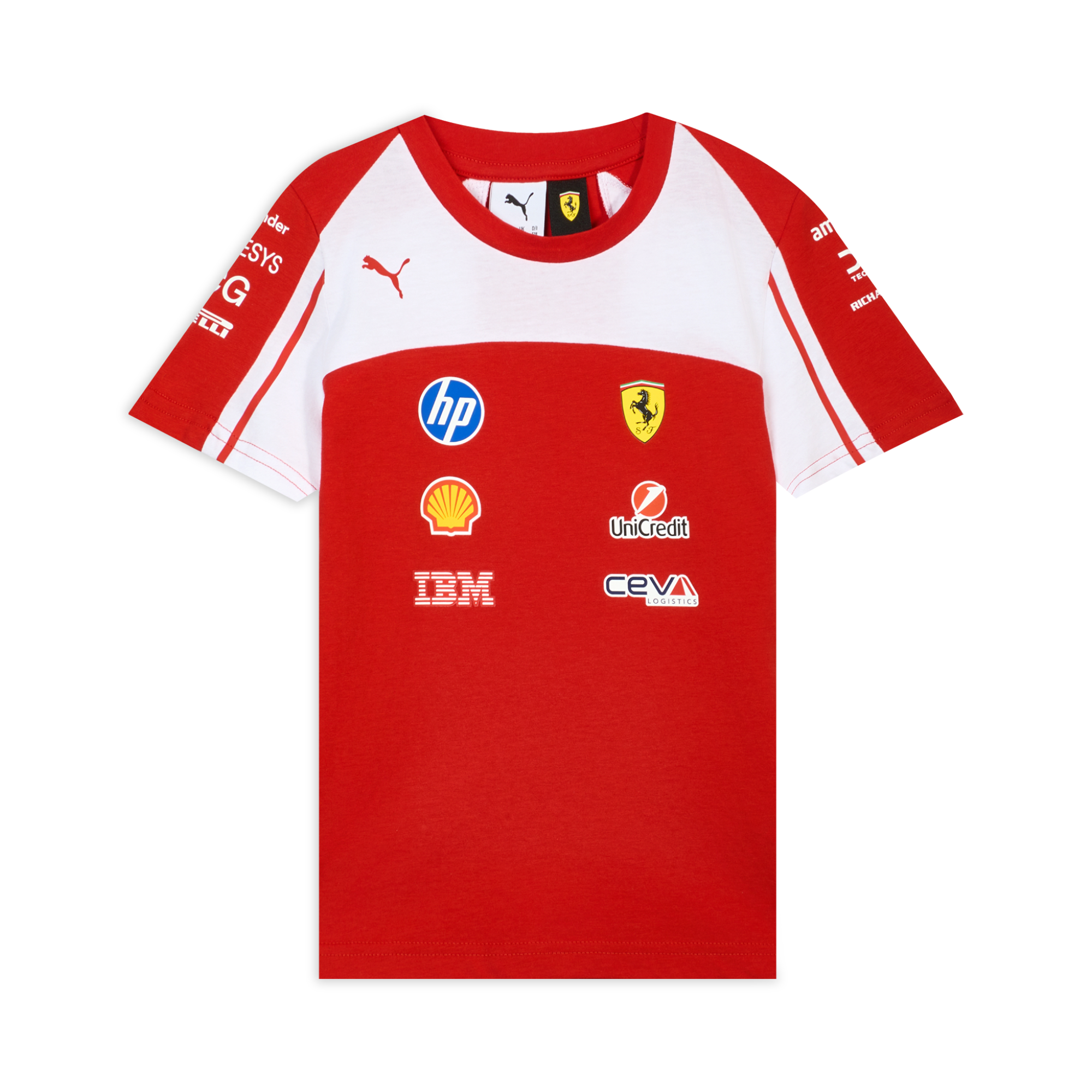 Футболка PUMA Ferrari Kids (разноцветная)