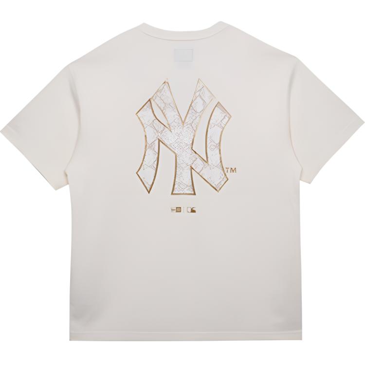 Футболка New Era SS25 MLB (слоновая кость)