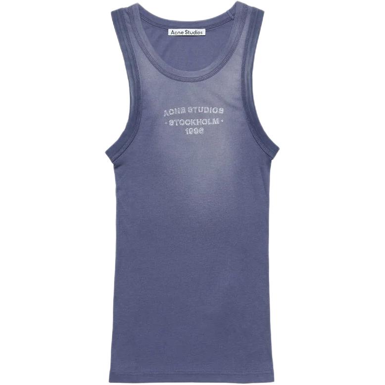 Майка Acne Studios SS26 (серая)