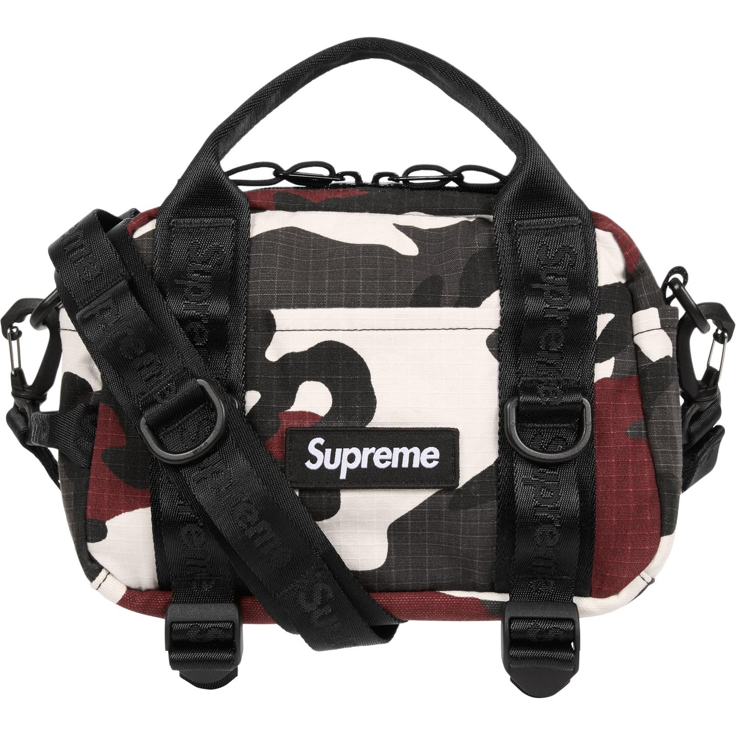 Сумка Supreme SS26 WEEK1 Cordura Mini (красный камуфляж)