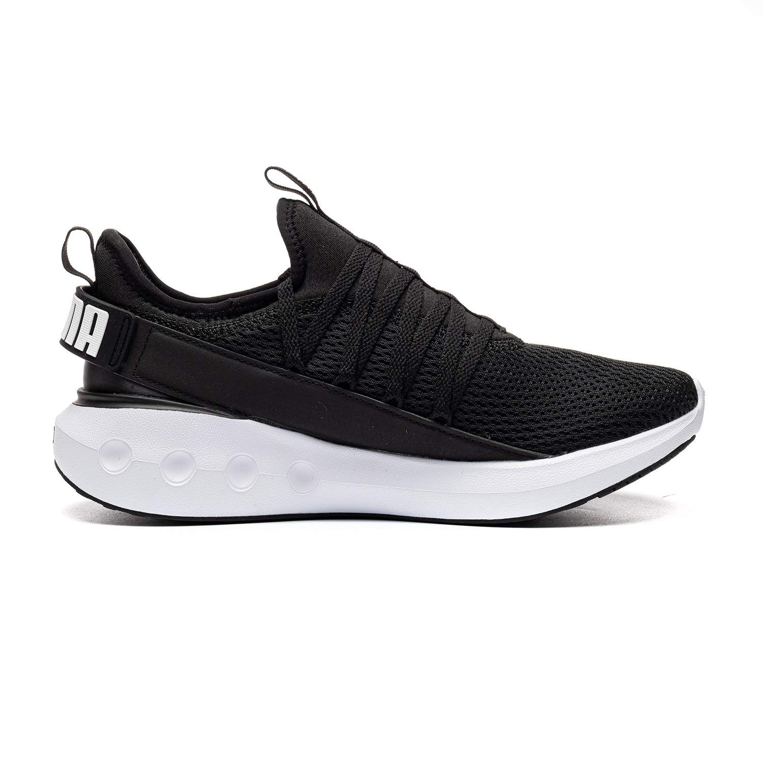 PUMA Softride Slip Resistant Low top Running Shoes Unisex Black