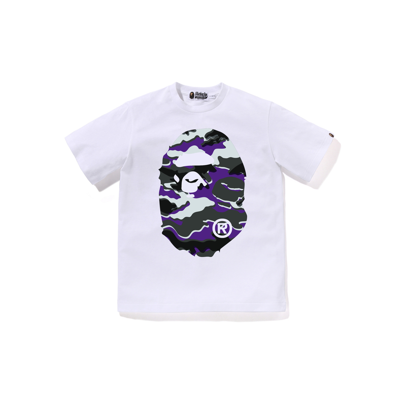 Подростковая футболка A BATHING APE Camo Glitch (зеленая)