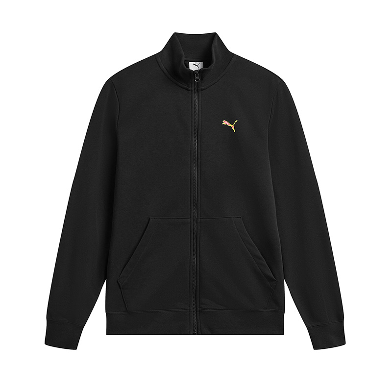 Куртка PUMA (черная с принтом)