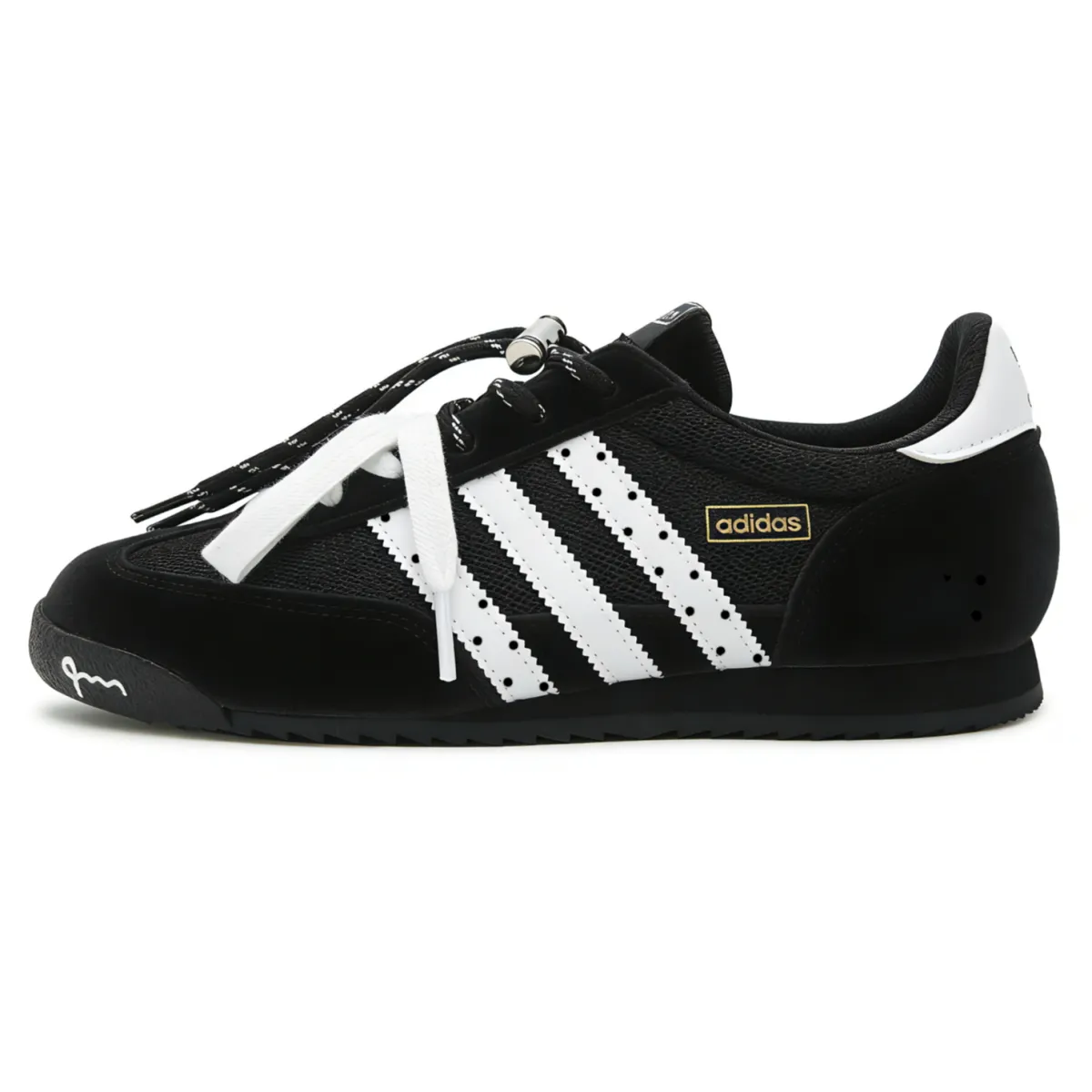 Adidas Originals R71 Photon Grain Textile, Synthetic Leather Abrasion Resistant Low top Casual Shoes Unisex Black White