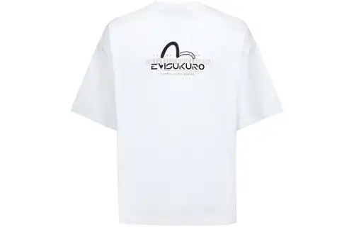 EVISU T Shirts Men's Crew Neck Moderate Straight Fit