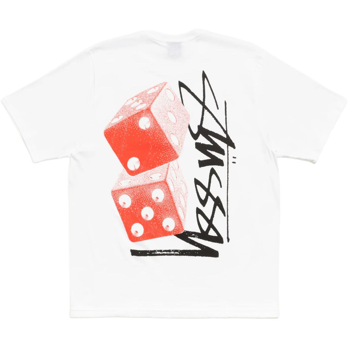 Футболка Stussy Dice Logo (черная)