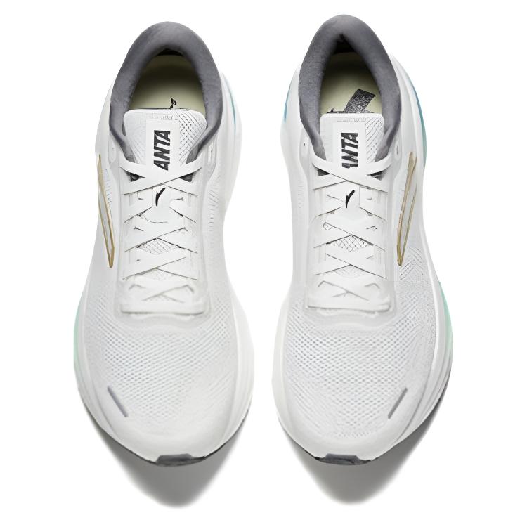 Anta Low top Casual Running Shoes Men’s Papyrus White Pure Gray