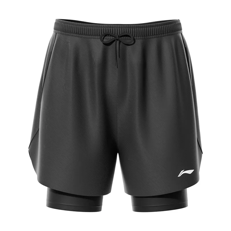 Li Ning Sports Shorts Unisex Black Moderate