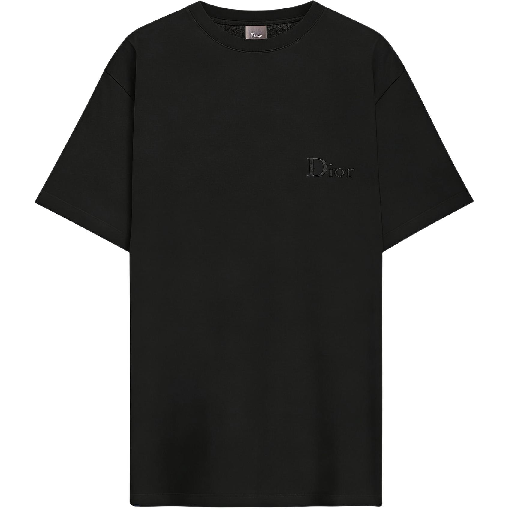 Мужская футболка Dior (черный)