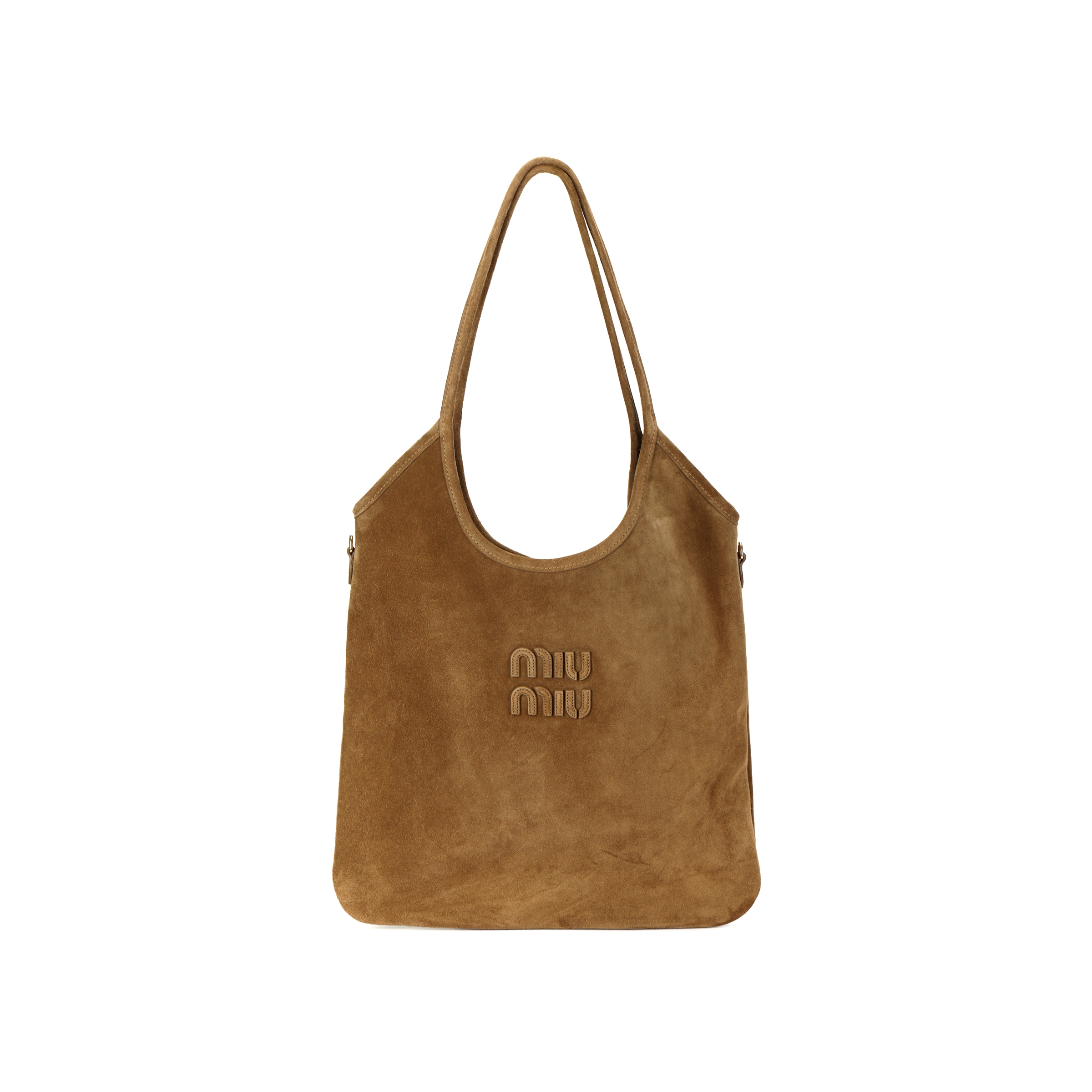 Женская сумка MIU MIU Ivy Logo (оливковая)