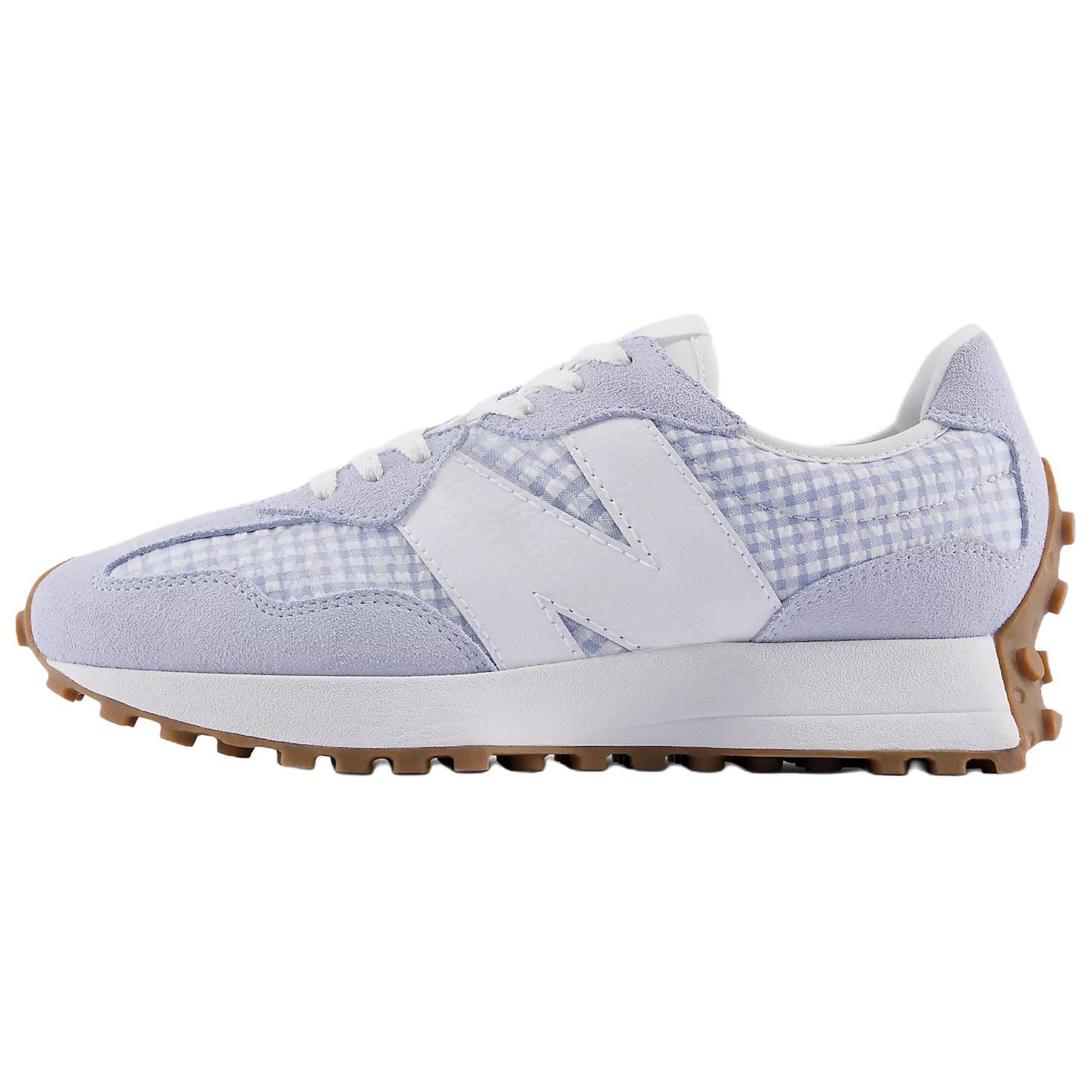 Женские кроссовки New Balance 327 (сине-белые)