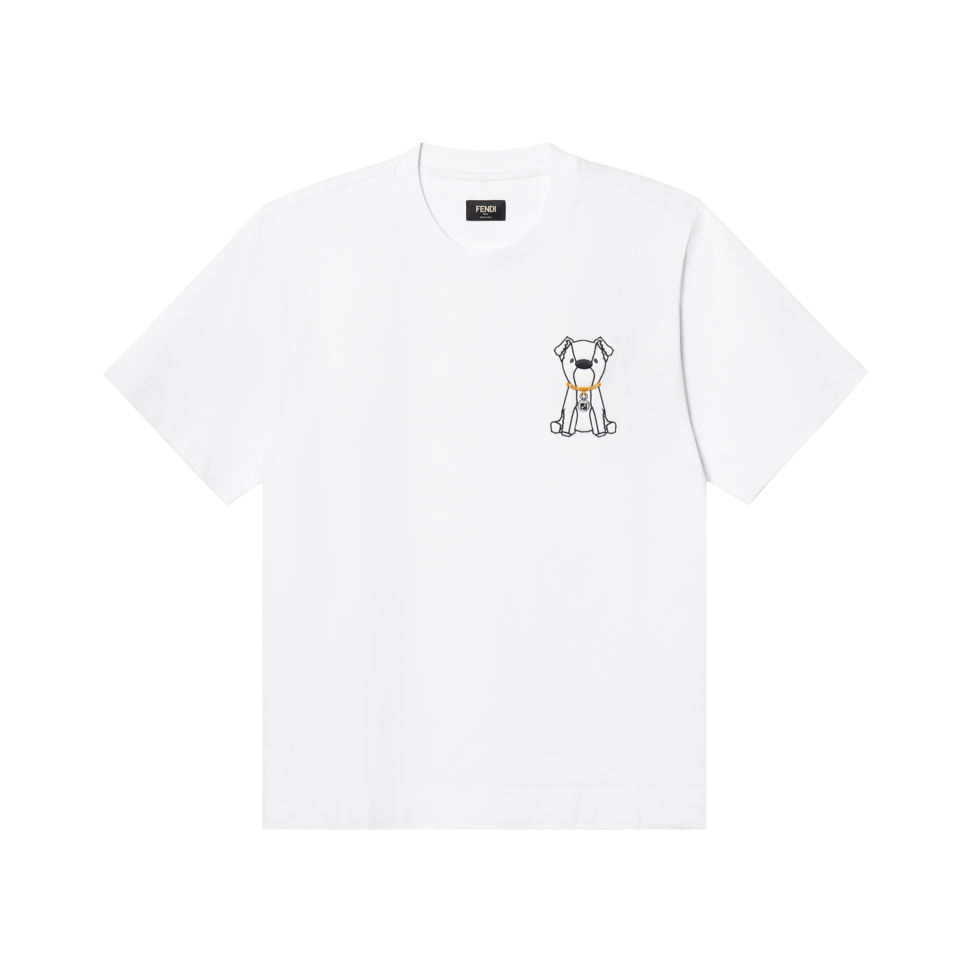 Мужская футболка Fendi (белая)
