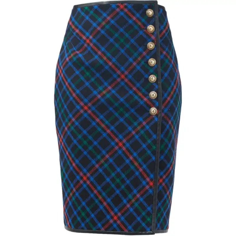 SAINT LAURENT Half Length Midi Dress Women's Multicolor