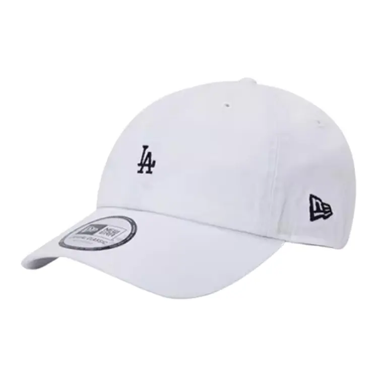 New Era Cotton Baseball Caps Unisex White