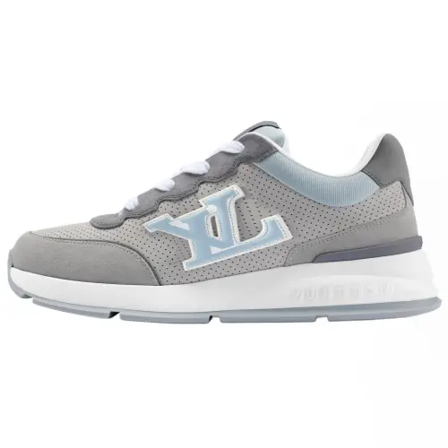 LOUIS VUITTON Classic Low top Casual Shoes Men's Gray