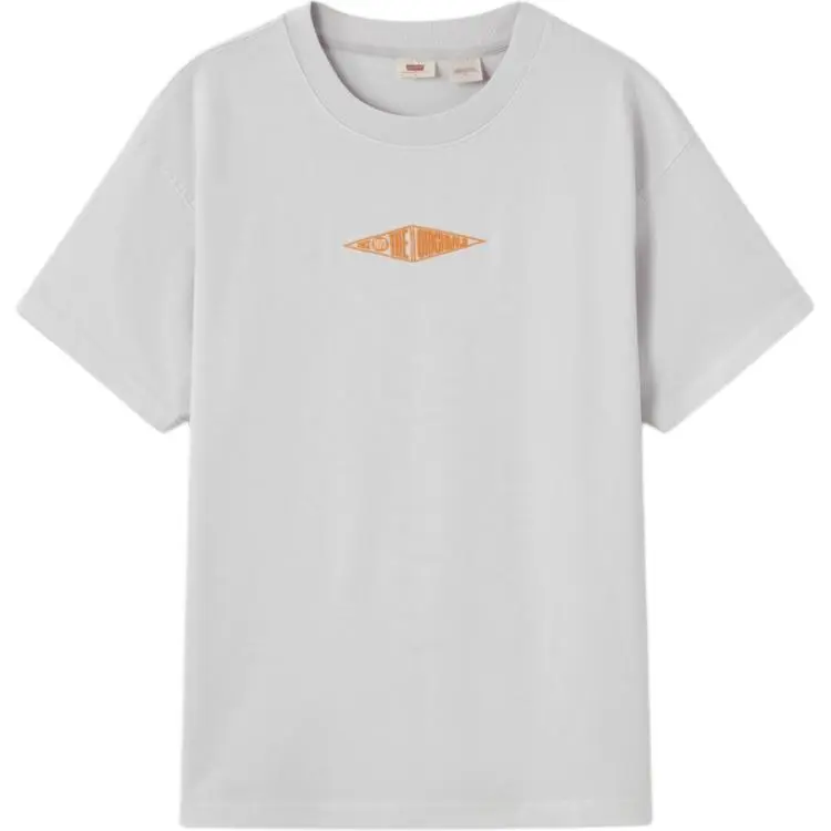 Levi's T Shirt Unisex Gray White
