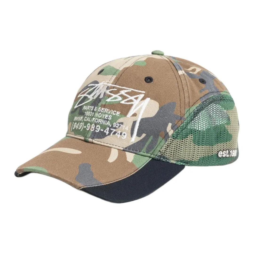 Stussy Cotton Baseball Caps Unisex Multicolor