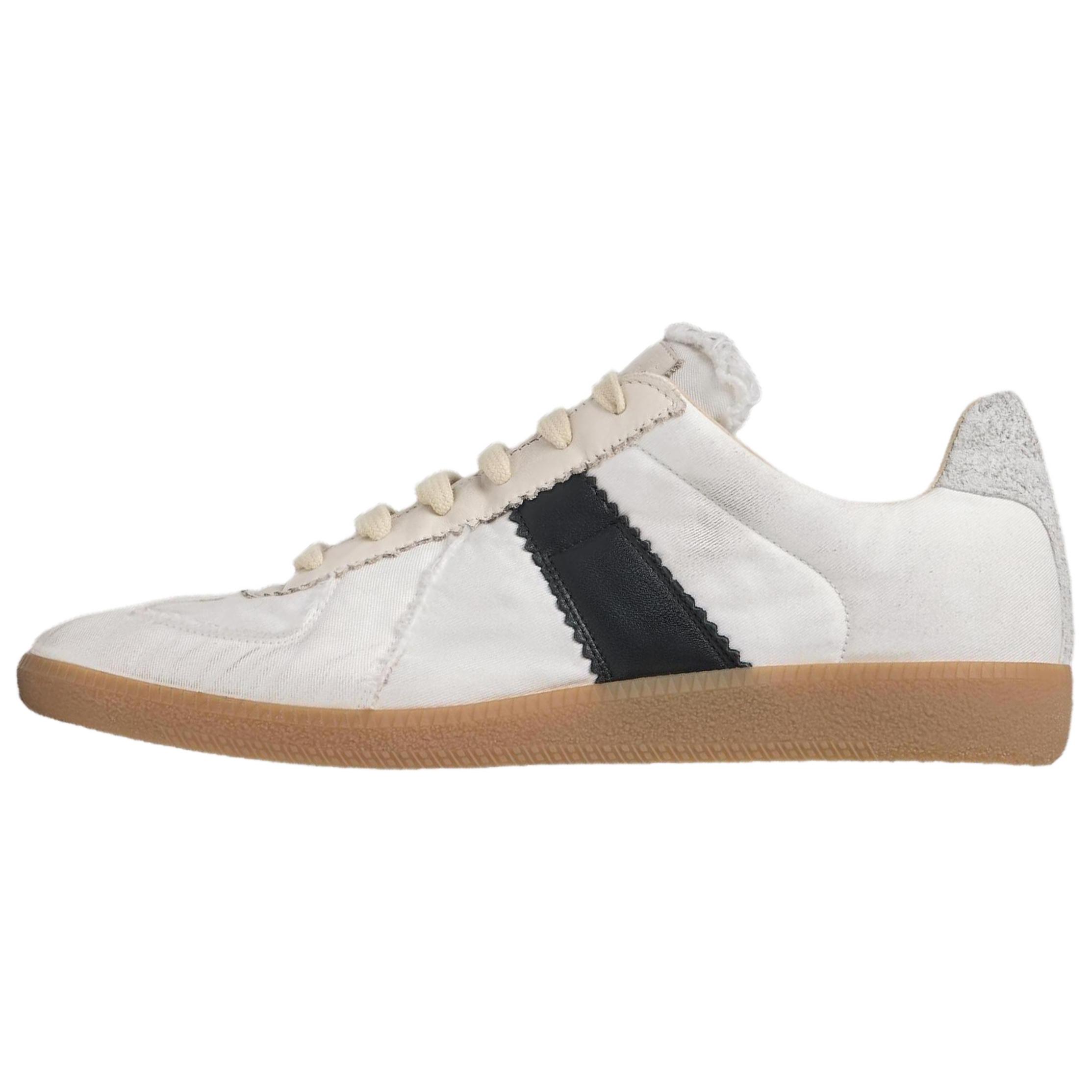 Женские кеды Maison Margiela Replica (бежевые)