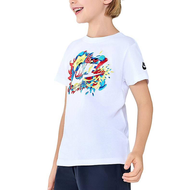 Мужская футболка Nike T (белая) — фото 5