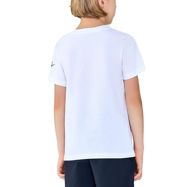 Мужская футболка Nike T (белая) — фото 4
