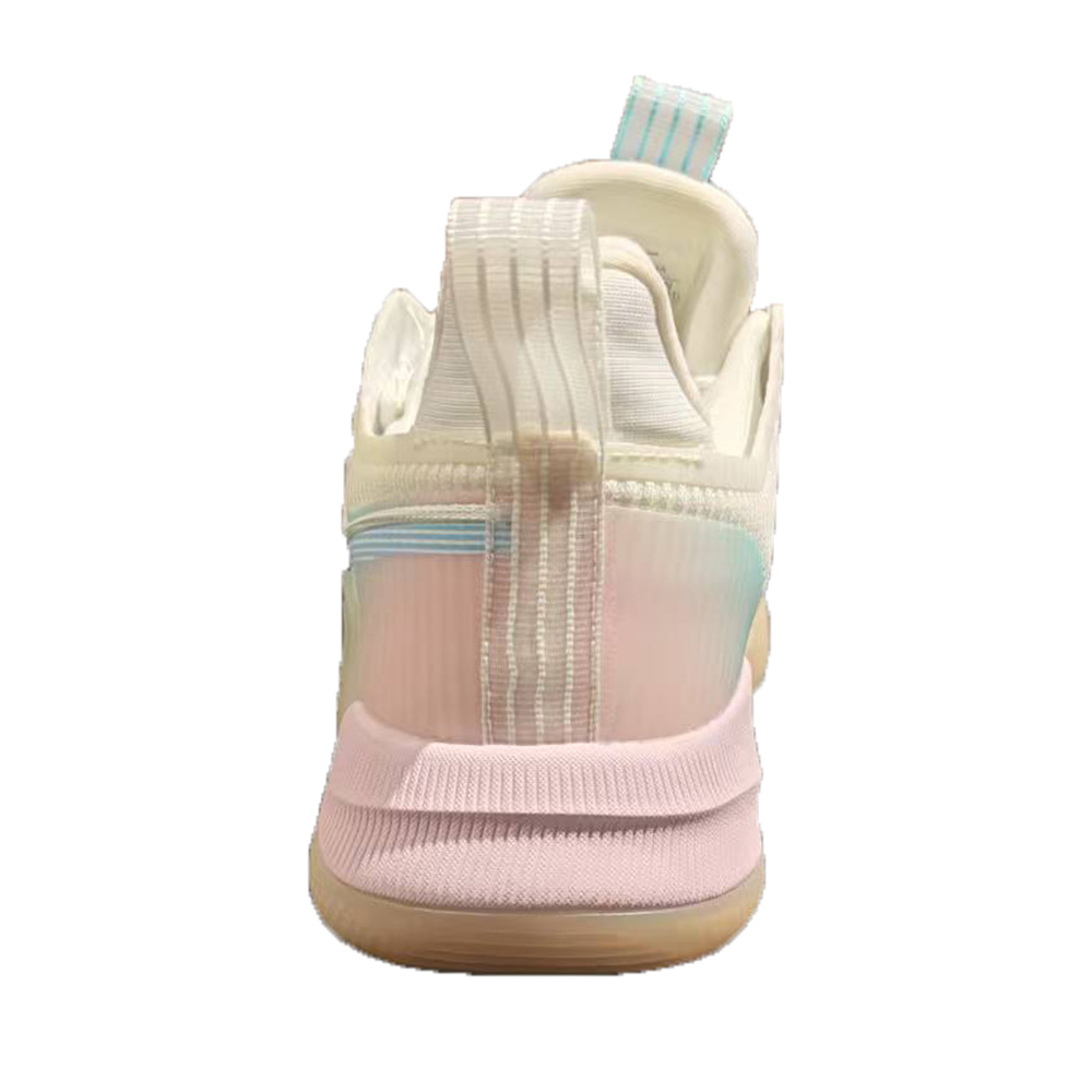 Erke High top Basketball Shoes Unisex White Blue Pink