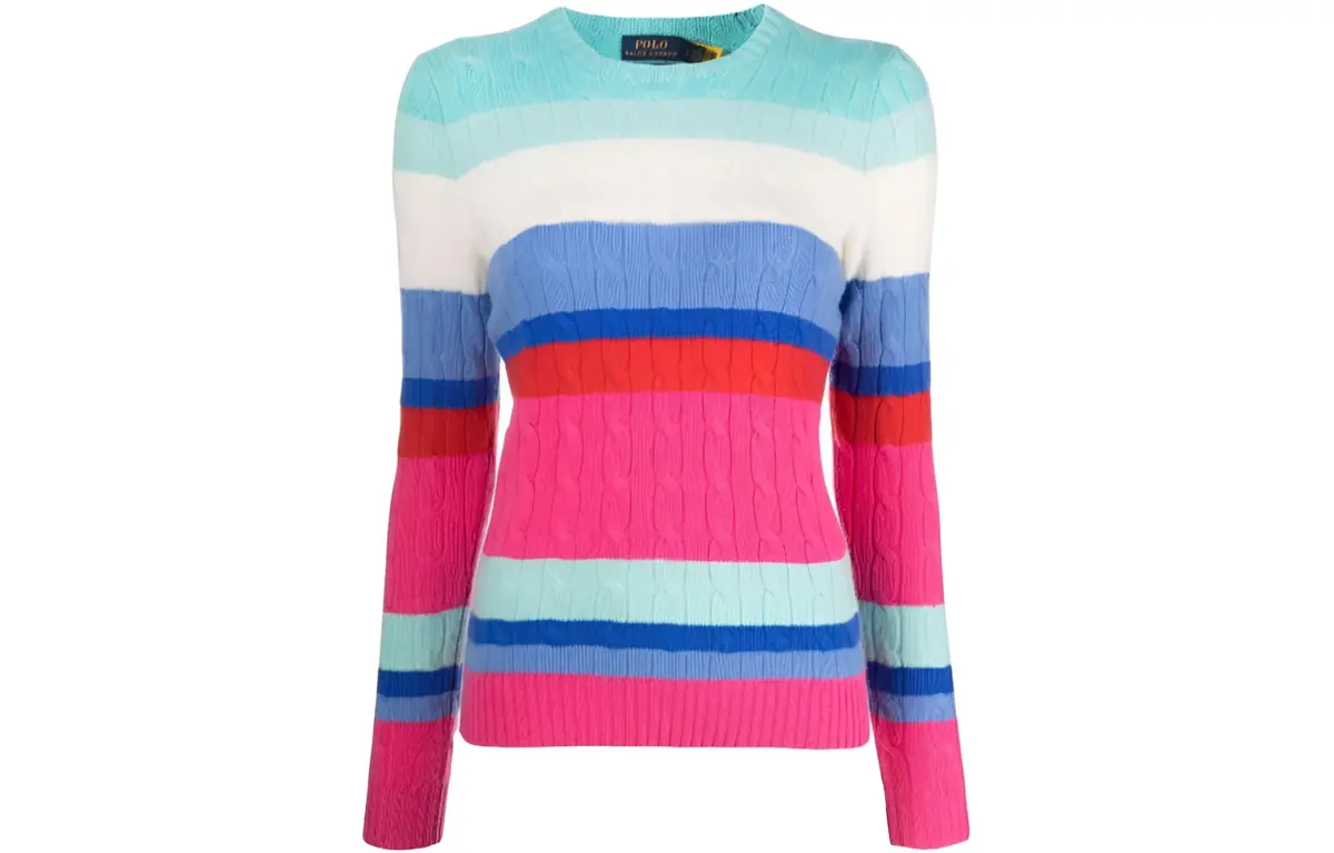 Polo Ralph Lauren FW22 Cashmere Sweater Women's Blue