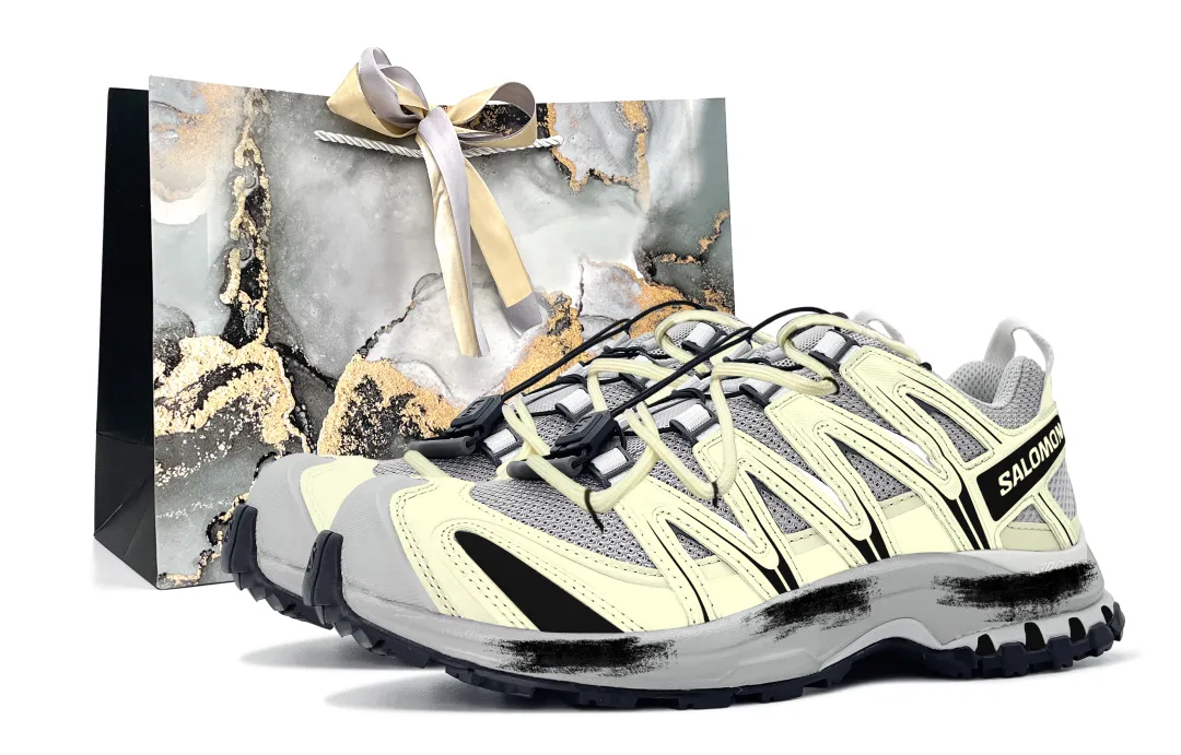 SALOMON XA PRO 3D Cushioning Abrasion Resistant Lightweight Low top Casual Training City Commuting Running Shoes Unisex
