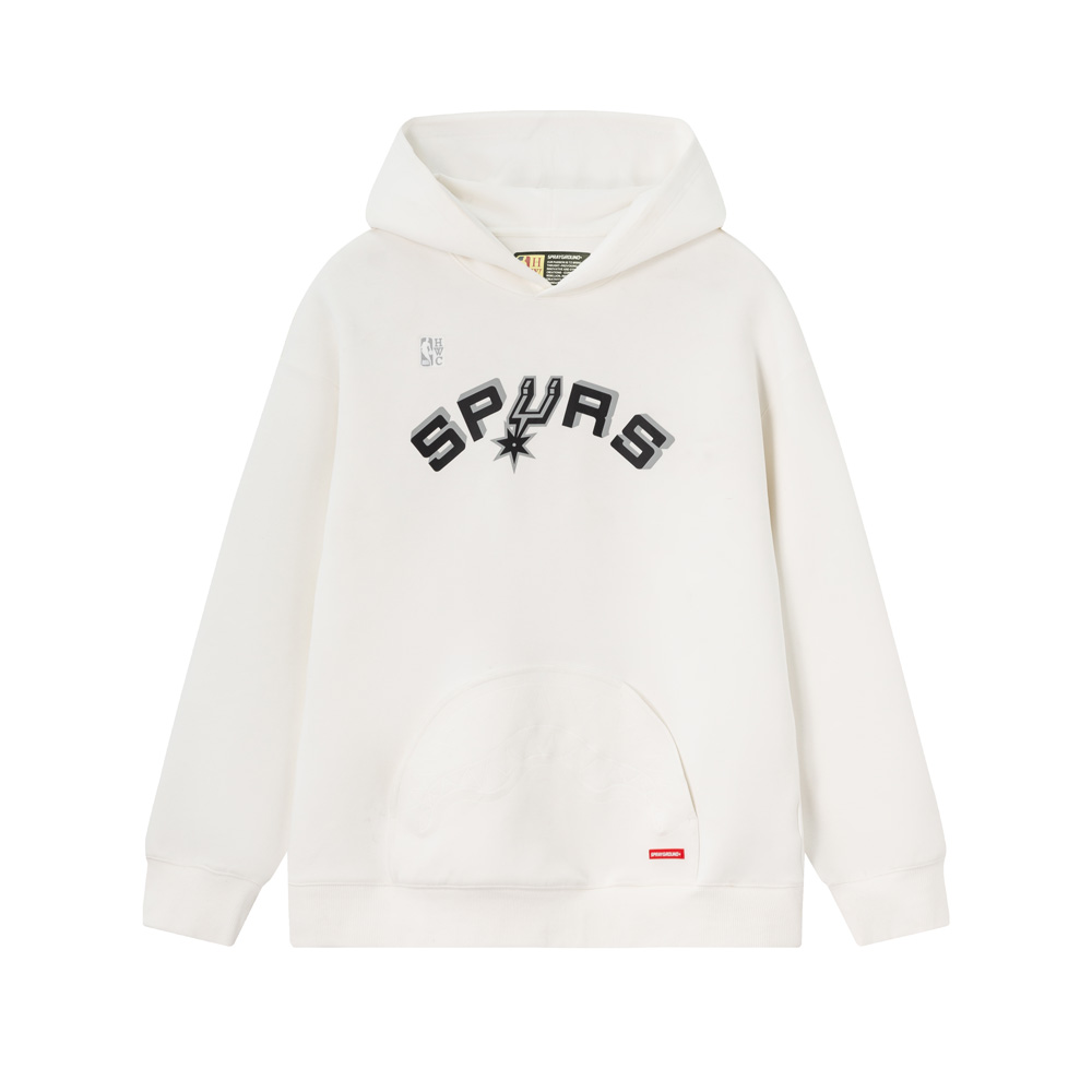 Худи SPRAYGROUND NBA San Antonio Spurs (молочно-белое)