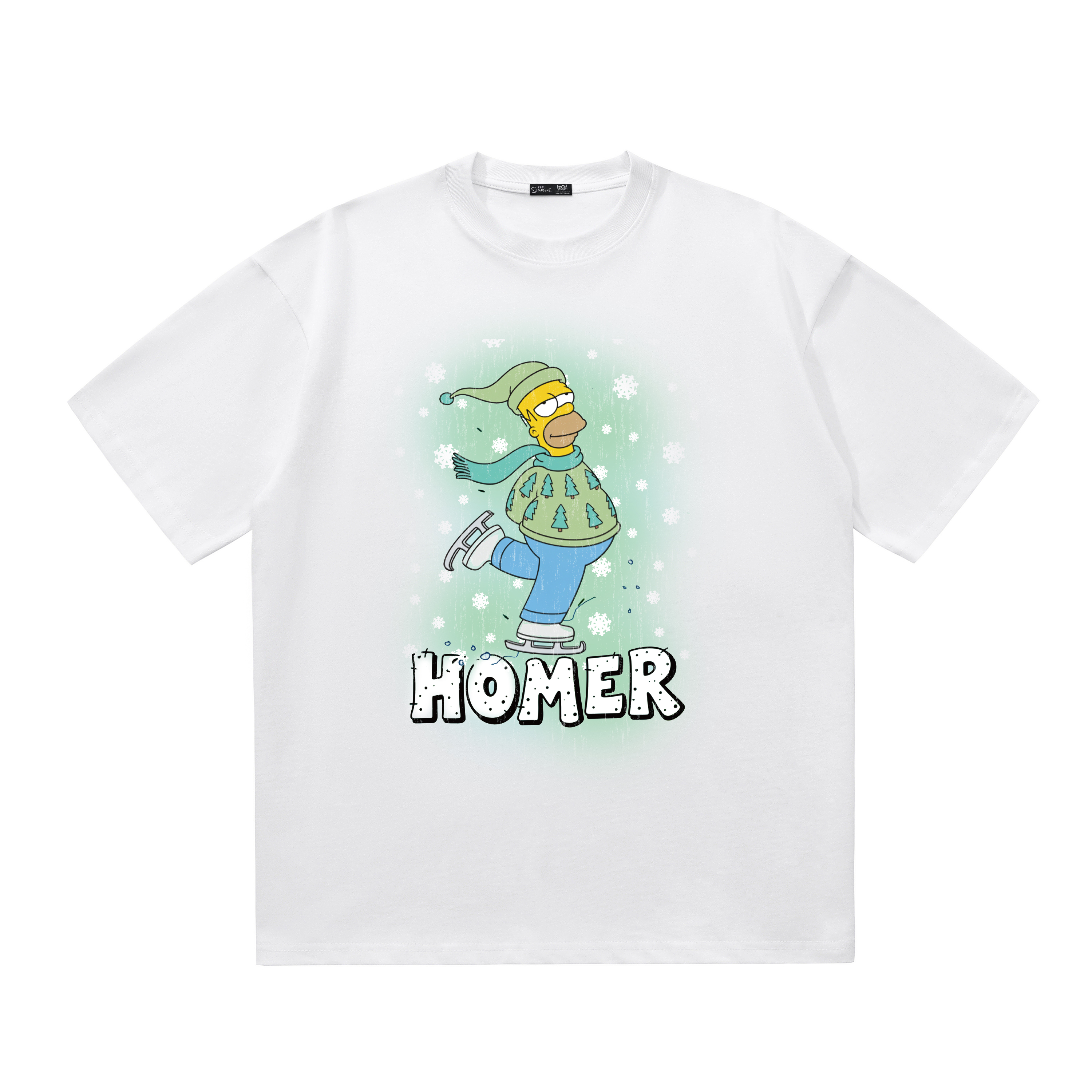 Футболка The The Simpsons (белая)