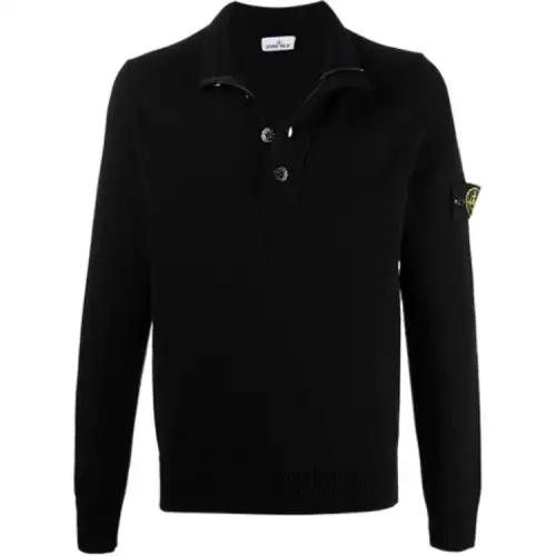 STONE ISLAND FW21 Sweater Men's Black