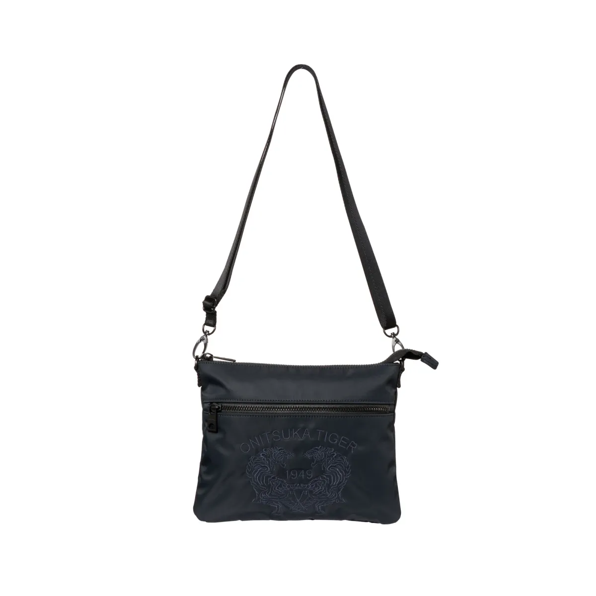 Onitsuka Tiger Label Crossbody Bag, Shoulder Bag Regular Unisex Dark Blue