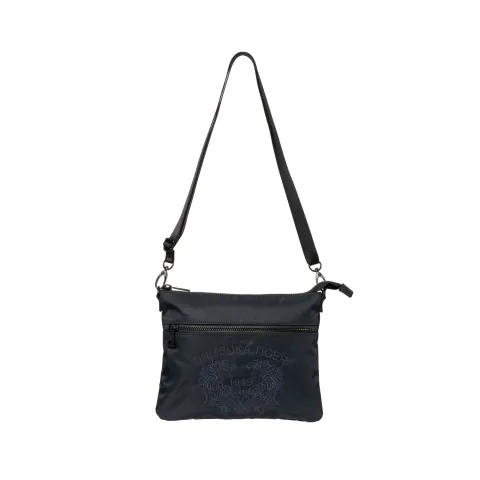 Onitsuka Tiger Label Crossbody Bag, Shoulder Bag Regular Unisex Dark Blue