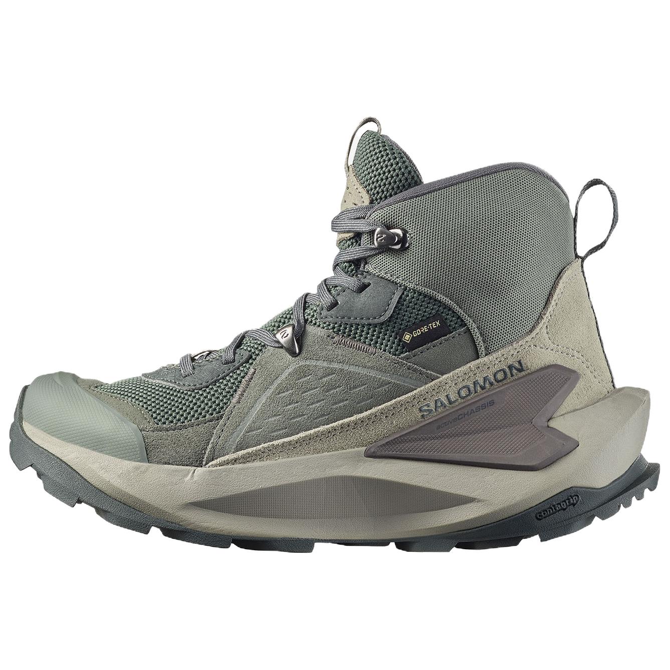 SALOMON Elixir High top Hiking Shoes Women’s Flint Gray