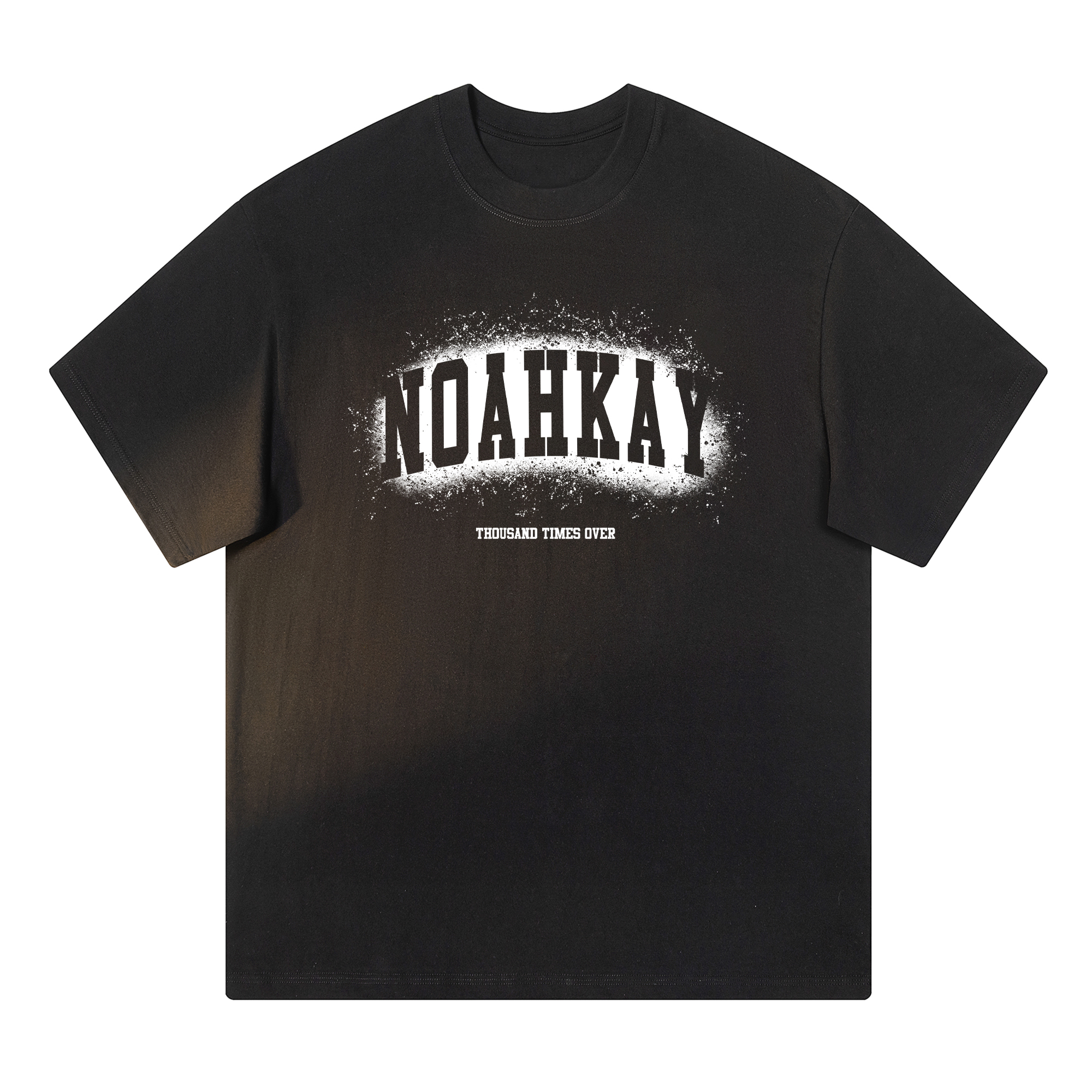 Футболка NOAH KAY 【320g】 (черная)