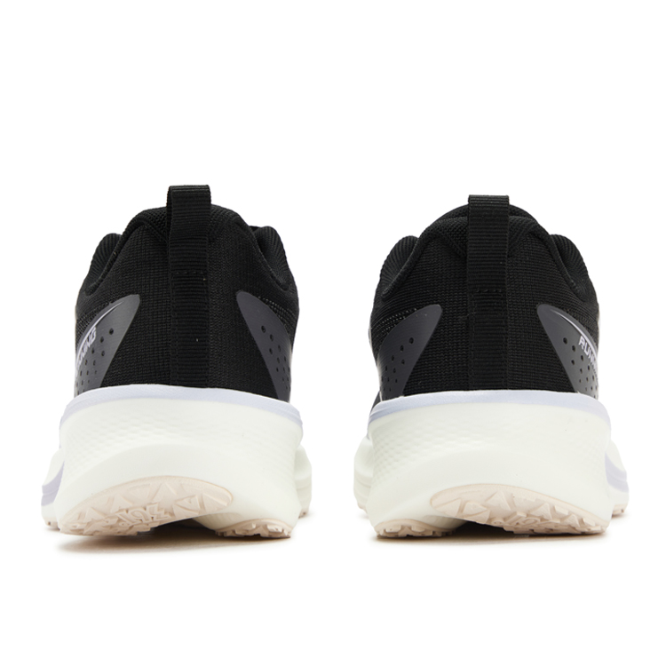 361° Slip Resistant Abrasion Resistant Mid top Casual Training Sprint Running Shoes Women’s Black White Purple
