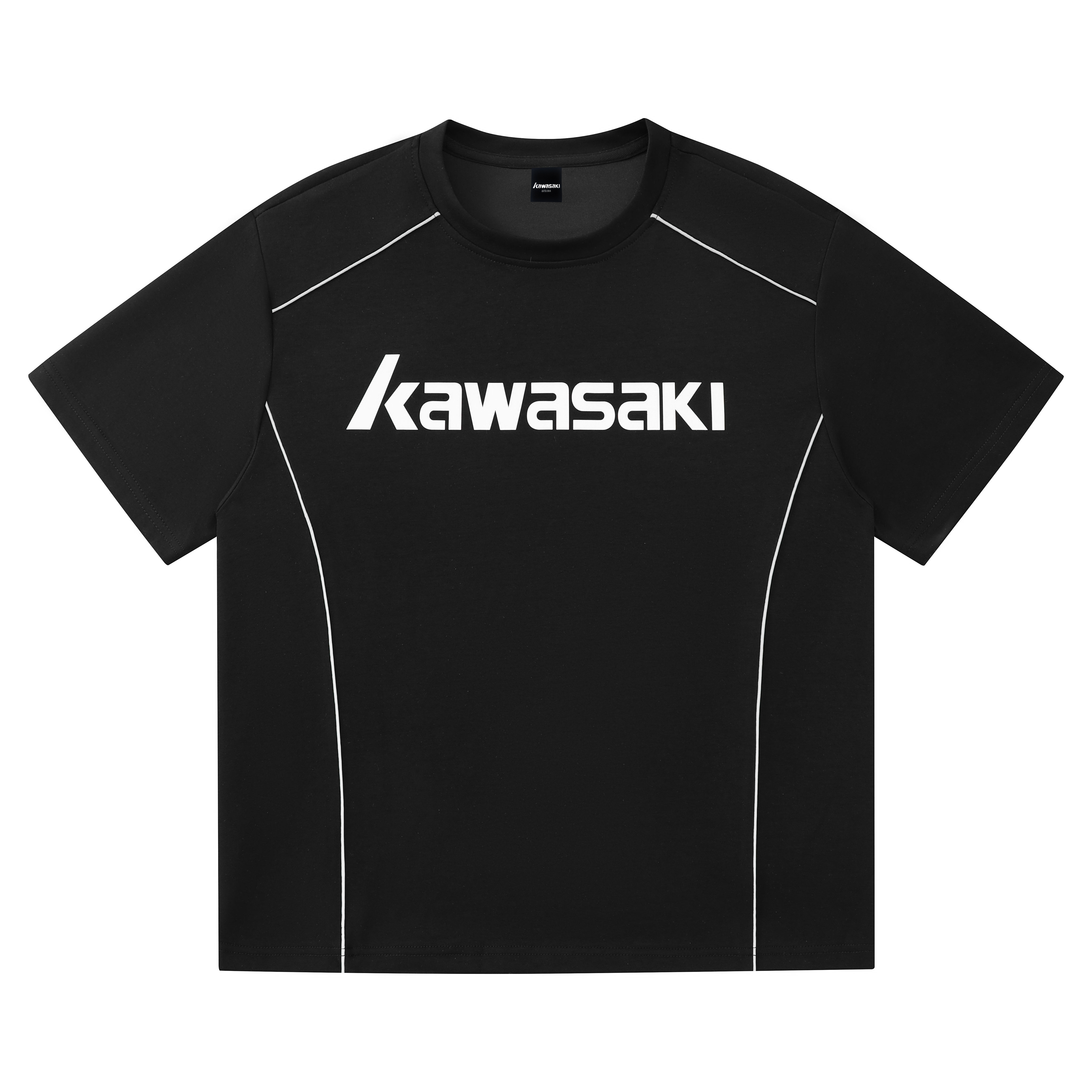 Футболка Kawasaki Retro Heavyweight (бежевая)