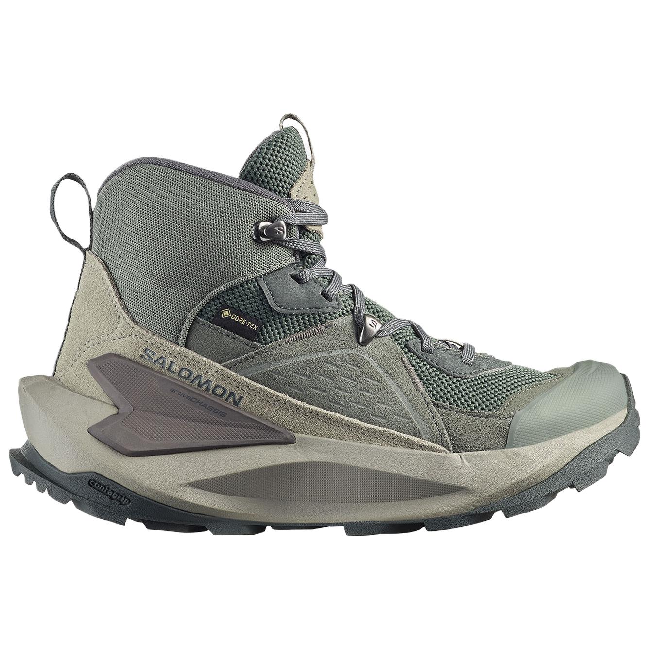 SALOMON Elixir High top Hiking Shoes Women’s Flint Gray