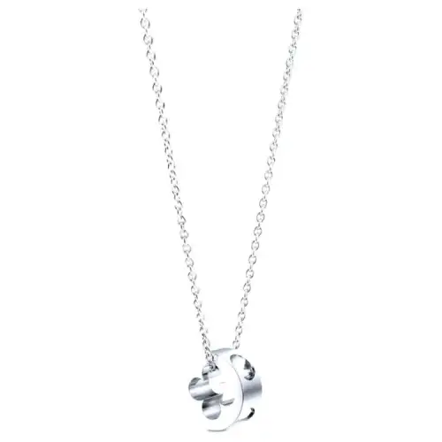 LOUIS VUITTON Empreinte Pendant White Gold