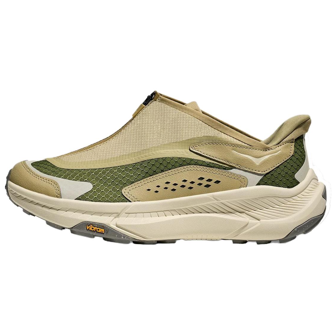 Кроссовки HOKA One One Project Transport (бежево-желтые)
