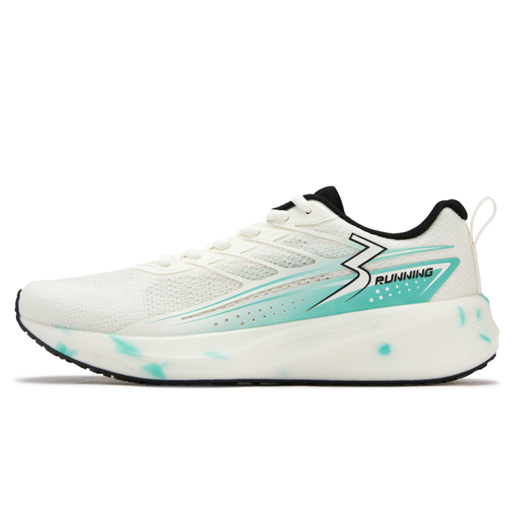 361° Cushioning Breathable Low top Running Shoes Men’s White Blue
