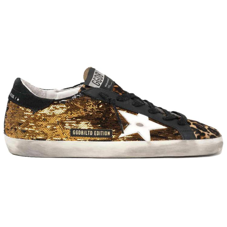 Кеды Golden Goose Super-Star (золотые) — фото 2