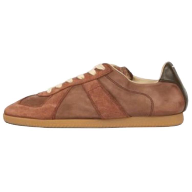 Женские кеды Maison Margiela дедшузы (коричневые)