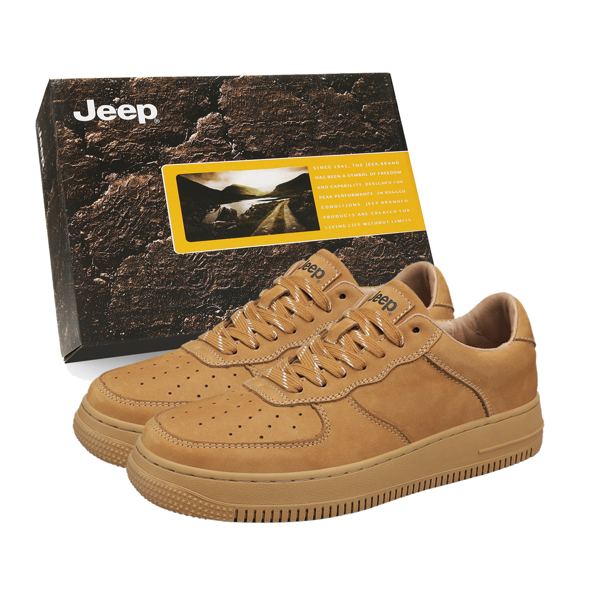 Мужские кеды Jeep (белые)