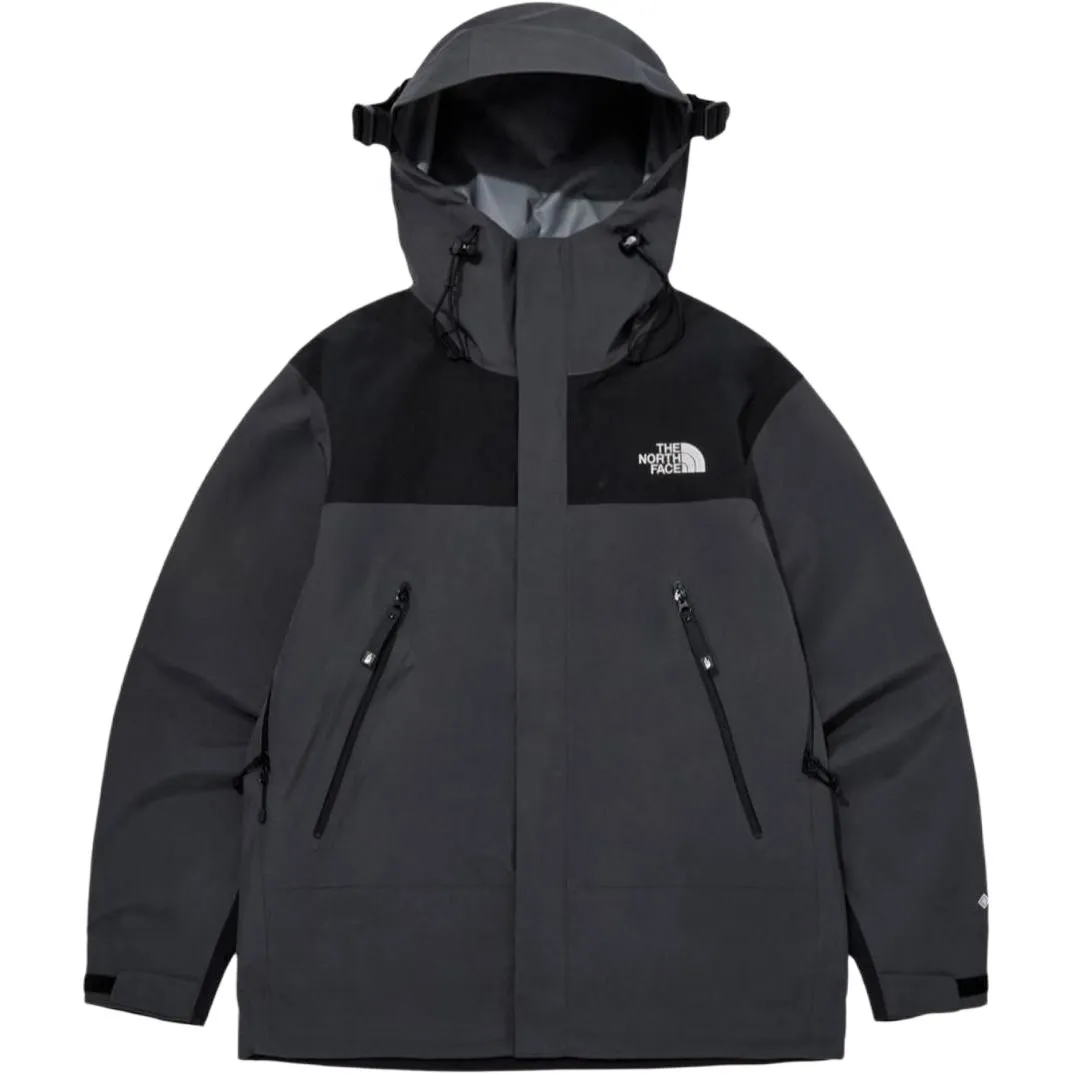 THE NORTH FACE Mountain Waterproof And Windproof Windbreaker Coats Men's Gray