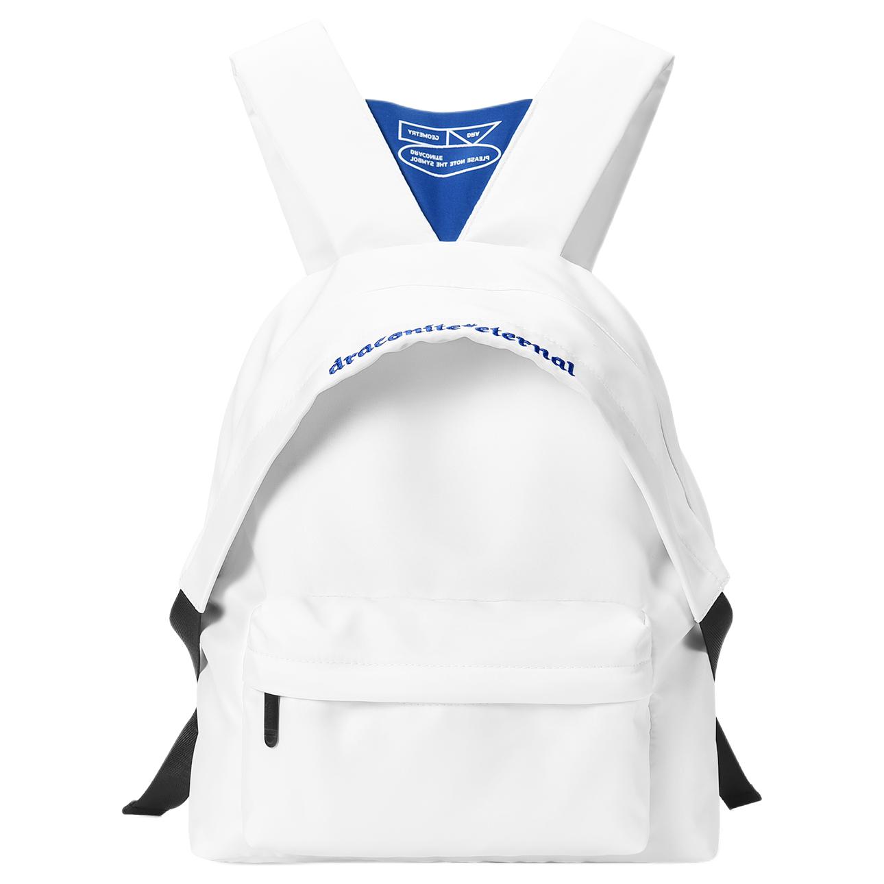 DRACONITE Polyester Backpack Mini Women's White